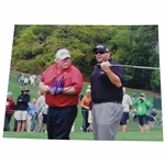 Craig Stadler Signed Photo w/ Son Kevin at The Masters JSA ALOA
