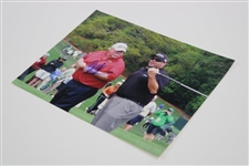 Craig Stadler Signed Photo w/ Son Kevin at The Masters JSA ALOA