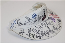 Payne Stewart, Phil Mickelson, Tom Watson & Others Signed Tour Championship Visor JSA ALOA