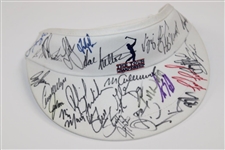 Payne Stewart, Phil Mickelson, Tom Watson & Others Signed Tour Championship Visor JSA ALOA