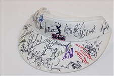 Payne Stewart, Phil Mickelson, Tom Watson & Others Signed Tour Championship Visor JSA ALOA