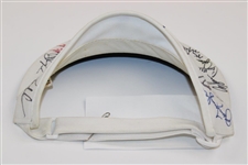 Payne Stewart, Phil Mickelson, Tom Watson & Others Signed Tour Championship Visor JSA ALOA