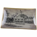 Jordan Speith Signed Augusta National Glass Dish In Boxes JSA ALOA