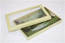 Bernhard Langer Signed Augusta National Glass Dish In Boxes JSA ALOA