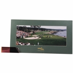 Bill Murray & Lady In Dress 18th Hole Pebble Beach Panoramic Original Photo, Negative & Rights From Tom Treick