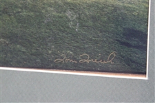Bill Murray & Lady In Dress 18th Hole Pebble Beach Panoramic Original Photo, Negative & Rights From Tom Treick