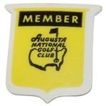 Three (3) Augusta National GC Member Badges - 1970s, 1980s & 1990s