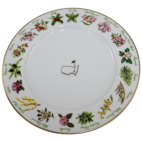 2016 Augusta National Ltd Ed Employee Masters Gift Tiffany & Co Beautification Plate