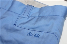 Chi Chi Rodriguez's Personal Elevee Blue Golf Pants