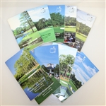 Eleven Masters Spectator Guides - 1999, 2000, 2001, 2002(x2), 2003, 2004(x2), 2008, & 2009(x2)