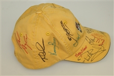 Multi-Signed 2006 PGA Championship at Medinah Hat JSA ALOA