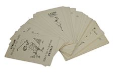 Grover C. Zweifel 'Card Golf' Game - Circa 1932