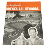 1945 PGA Championship Breaks All Records Fold-Out Supplement - Byron Nelson Winner