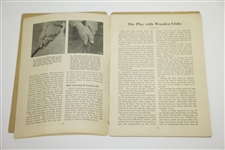 Bobby Jones 1929 'How To Play Golf' Golf Booklet