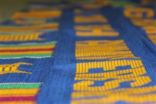 'Greetings From Ghana P.G.A. to America P.G.A. On Your 80th Anniversary Gifted Cloth Banner - 1996