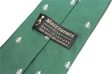Formby Club Logo Green 100% Silk Maccravats England Necktie