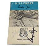 Arnold Palmer & Gary Player Signed Hillcrest CC (Nebraska) Scorecard JSA ALOA