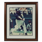 Chi-Chi Rodriguezs Personal Ivan Rodriguez MLB Signed Photo Framed JSA ALOA