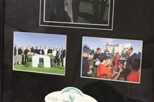 Chi-Chi Rodriguez's Personal 2000 CertainTeed Hall Of Fame Golf Challenge Photo Framed Display