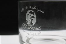 Chi-Chi Rodriguez's Personal El Legado Festival Of Golf 2nd Place Glass Bowl Trophy