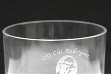 Chi-Chi Rodriguez's Personal El Legado Festival Of Golf 2nd Place Glass Bowl Trophy