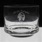 Chi-Chi Rodriguezs Personal El Legado Festival Of Golf 3rd Place Glass Bowl Trophy