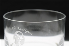 Chi-Chi Rodriguez's Personal El Legado Festival Of Golf 3rd Place Glass Bowl Trophy