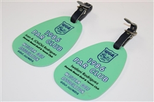 Chi-Chi Rodriguez's Personal And Iwalani Rodriguez 1986 Par Club WGA Dorado Beach Golf & Tennis Club Bag Tags