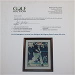 Chi-Chi Rodriguez's Personal Ivan Rodriguez MLB Signed Photo Framed JSA ALOA