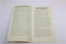 1976 Memorial Tournament Spectators Handbook & 1977 Pairings/Starting Times