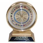 Chi Chi Rodriguezs Thank You Very Much Bulova Flags Around the World Mantle Clock