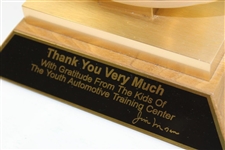 Chi Chi Rodriguez's 'Thank You Very Much' Bulova Flags Around the World Mantle Clock