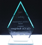 Chi Chi Rodriguez's 1994 Hilton Lifetime Achievement Glass Award