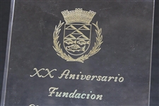 Chi Chi Rodriguez's 1998 XX Aniversario Fundacion Glass Award