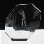 Chi Chi Rodriguezs 1990 The Bell Atlantic Classic Caring For Kids Glass Award