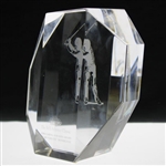 Chi Chi Rodriguez's 1990 The Bell Atlantic Classic Caring For Kids Glass Award