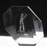 Chi Chi Rodriguez's 1990 The Bell Atlantic Classic Caring For Kids Glass Award