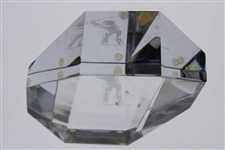 Chi Chi Rodriguez's 1990 The Bell Atlantic Classic Caring For Kids Glass Award