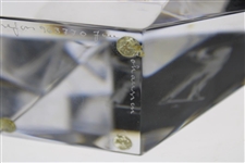 Chi Chi Rodriguez's 1990 The Bell Atlantic Classic Caring For Kids Glass Award