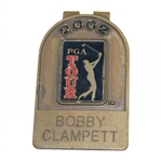 Bobby Clampetts Personal 2002 PGA Tour Member Money Clip/Badge