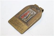 Bobby Clampett's Personal 2002 PGA Tour Member Money Clip/Badge