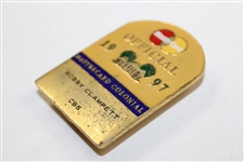 Bobby Clampett's 1997 Mastercard Colonial Championship CBS Official Clip/Badge