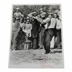 Jack Nicklaus 1967 "Hitting Out Of The Rough" at LA Open Action Press Photo - January 26th