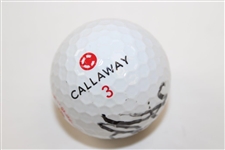 Ben Curtis Signed Callaway Royal St. George's Logo Golf Ball JSA ALOA