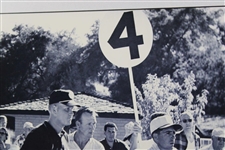 Legendary Masters Champions' Black & White '1963' Golf Display Photo - Framed