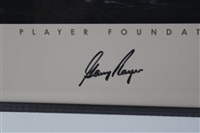 Gary Player Signed The Black Knight Gary Player Invitational Poster - Framed JSA ALOA