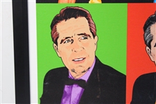 Four Color Andy Warhol Art Display Print of Gary Player by allPopart - Framed