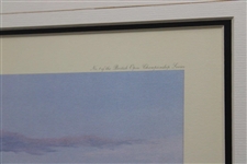 1990 Open Championship Ltd Ed 'The Road Hole' Hartough Print #429/850 - Framed