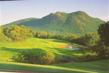 Gary Player Country Club' in Sun City, South Africa Hole 4 - Par 3 Large Display Photo - Framed