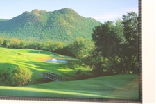 Gary Player Country Club' in Sun City, South Africa Hole 4 - Par 3 Large Display Photo - Framed